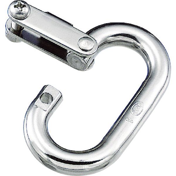 ステンレス オーバルキャッチC型 線径8mm 長さ46mm