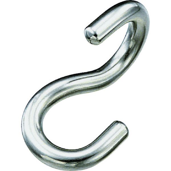 ステンレス ロープ用Sカン ツイスト 全長70mm