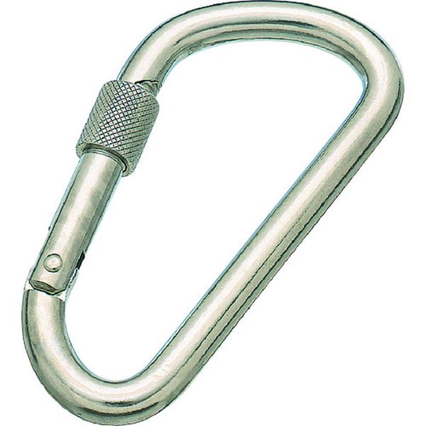 ステンレス カラビナD型(環付) 線径10mm 長さ113mm