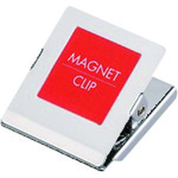 B146JR 196-4606  232272)マグネットクリップ大 赤