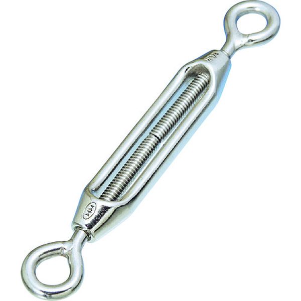 B2553 167-1078  ステンレス 枠式ターンバックル(アイ＆アイ) 捻子径M4