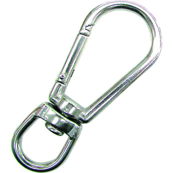 ステンレス スナップフックBL型(スイベルタイプ) 線径6mm 長さ84.5mm (1個入)