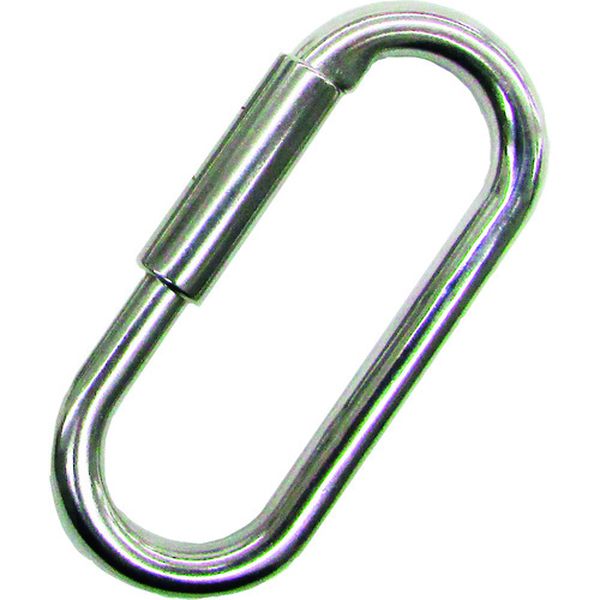 ステンレス クイックロックキャッチ(カラビナタイプ) 線径6mm 長さ60mm (1個入)