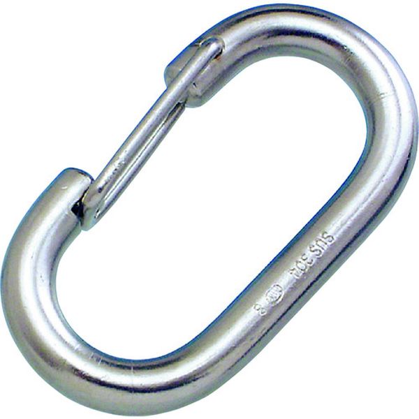 ステンレス O型フック SUS316 線径6mm 長さ52mm (1個入)