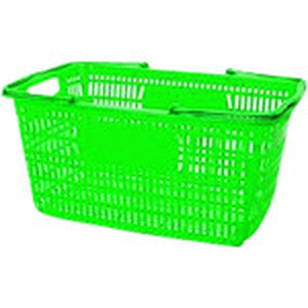 B264JGR  365218)ショップかご 30L緑