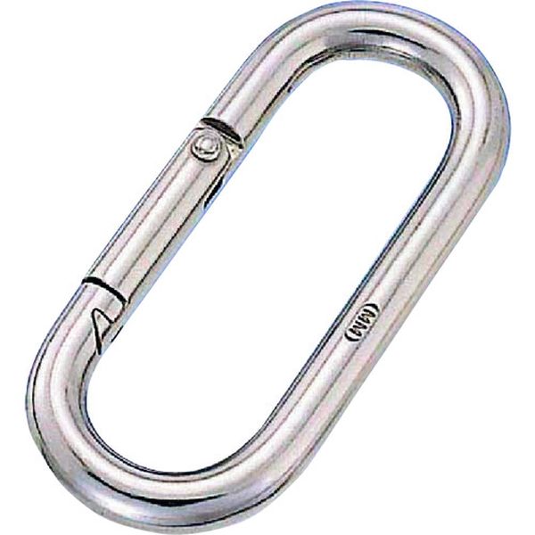 ステンレス プチカラビナ(スタンダード型)SUS316 線径6mm長さ66mm (1個入)