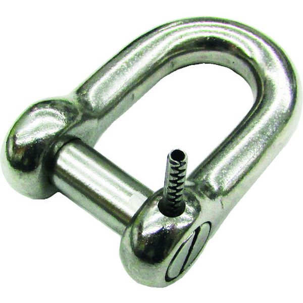 ステンレス ピン止め沈みシャックル 呼び6mm