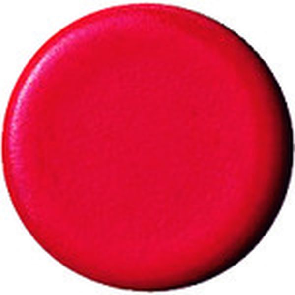 B272JR  354091強力カラーマグネット 塗装18mm赤 B272JR