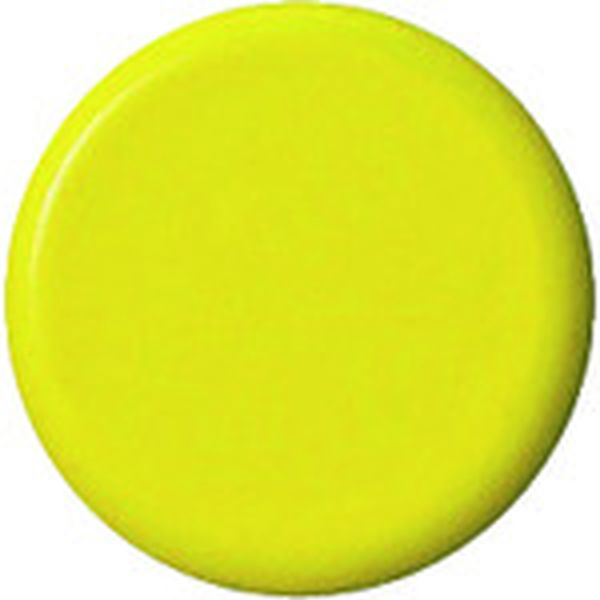 B272JY  354093強力カラーマグネット 塗装18mm黄 B272JY