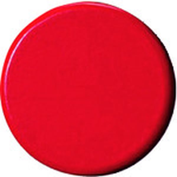 B273JR  354096強力カラーマグネット 塗装25mm赤 B273JR