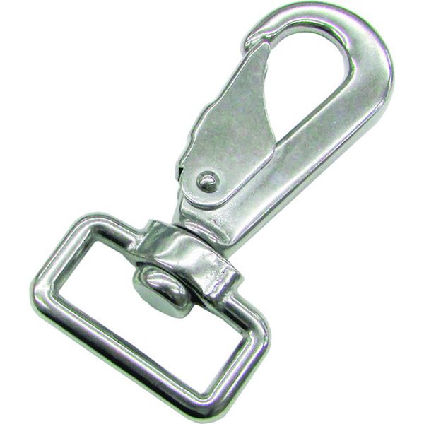 ステンレス スイベルベルトスナップ 線径3mm 長さ52mm (1個入)