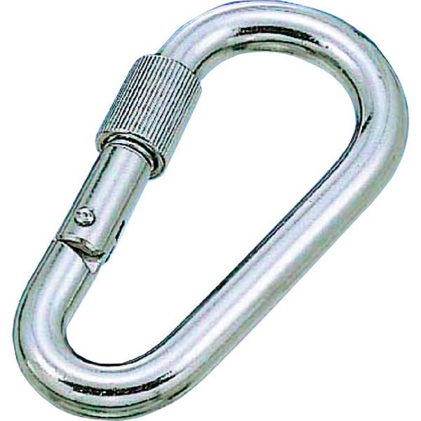 ステンレス ナス型カラビナ 線径4mm 長さ45mm(1個入)