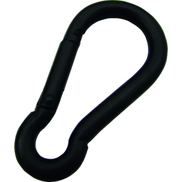 ステンレス スナップフックB型 黒色塗装 線径7mm 長さ70mm