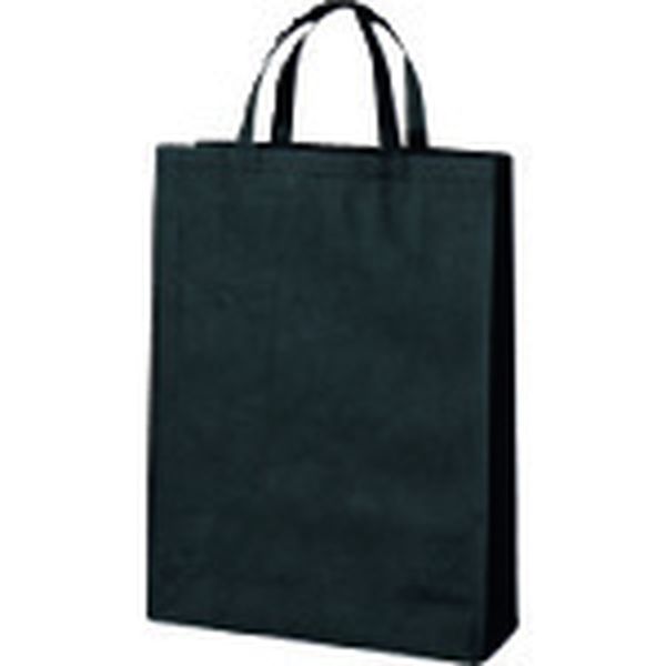 B451JBK  871060不織布手提げバッグ中10枚ブラック