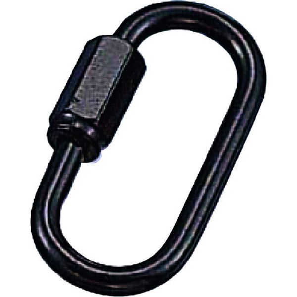 ステンレス 高級ミニチェーン用リングキャッチブラック 線径2.5mm