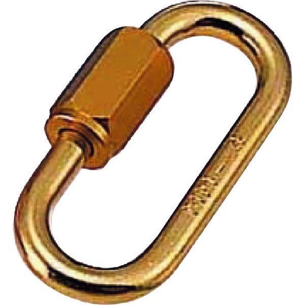 アルミリングキャッチ(アルマイト付) ゴールド 線径8mm 長さ62mm