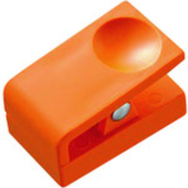 B511JO10  365725マグネットクリッププラ橙10個