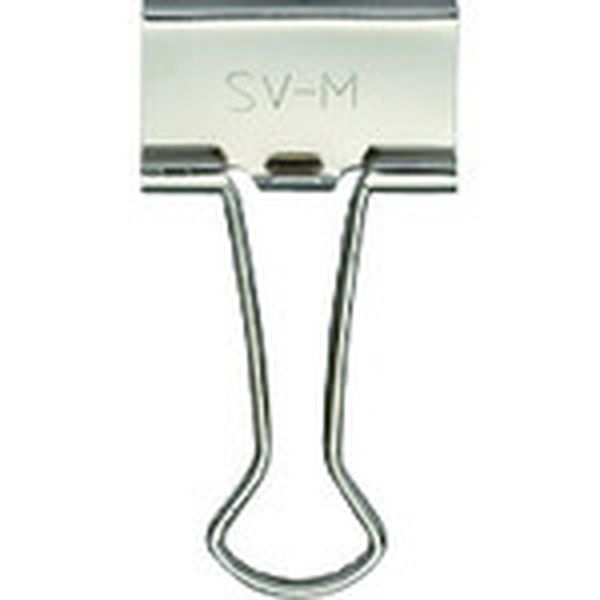 B551JM10  35486ダブルクリップシルバー 中10個