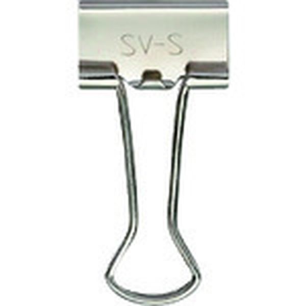 B552JS10  35487ダブルクリップシルバー 小10個