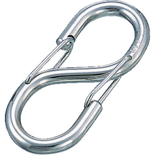 ステンレス Sカンフック 線径6mm 長さ75mm