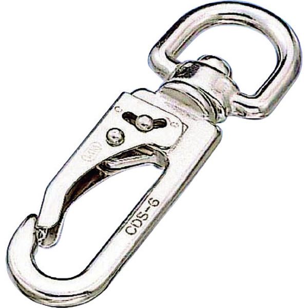 ステンレス 回転ロックスナップ 線径6.5mm 長さ102mm