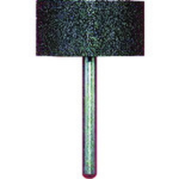 レジノイド軸付砥石 A(黒) 円筒 50x13x6 5本入り