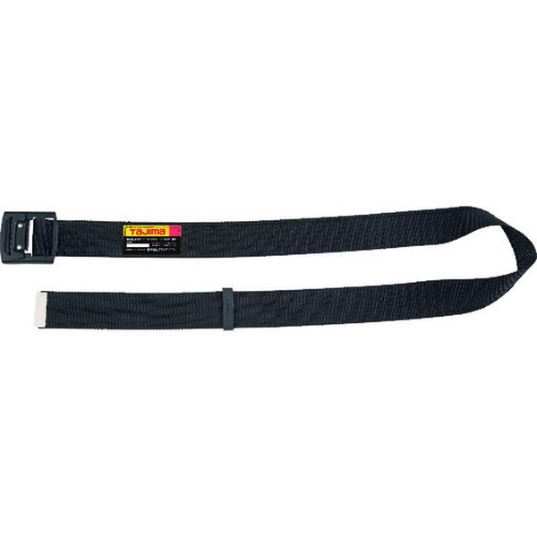 胴ベルト アルミワンフィンガー黒バックル カーブ L