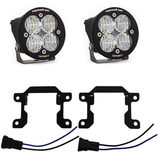 Sports フォグライト ポケット キット ワイド コーナリング クリアー 19年以降 Ram 2500/3500 Big Horn