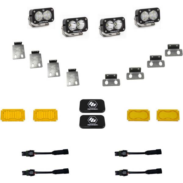 S2 Pro フォグライト ポケット キット 2021+ フォード Raptor