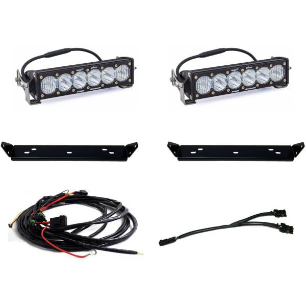 OnX6 ビハインド グリルライト キット 10インチ クリアー D/C 2021+ フォード Raptor