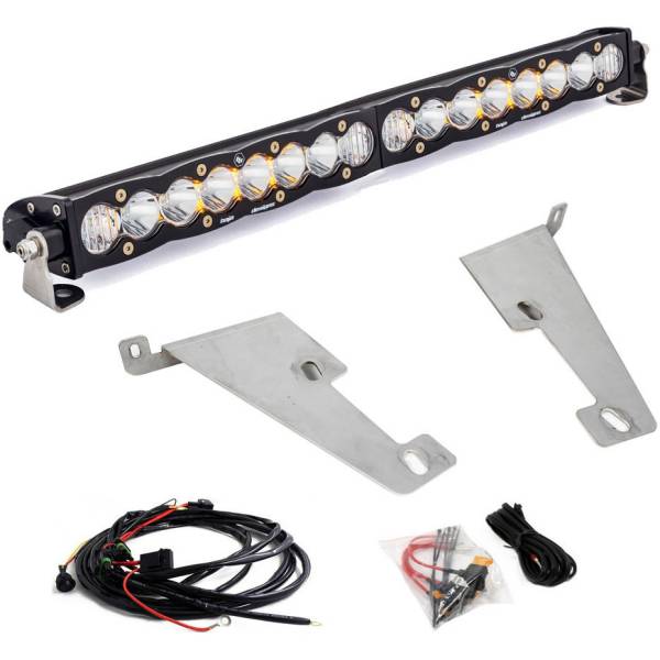 20in S8 Behind バンパー ライト マウント キット クリアー 2022 トヨタ タンドラ