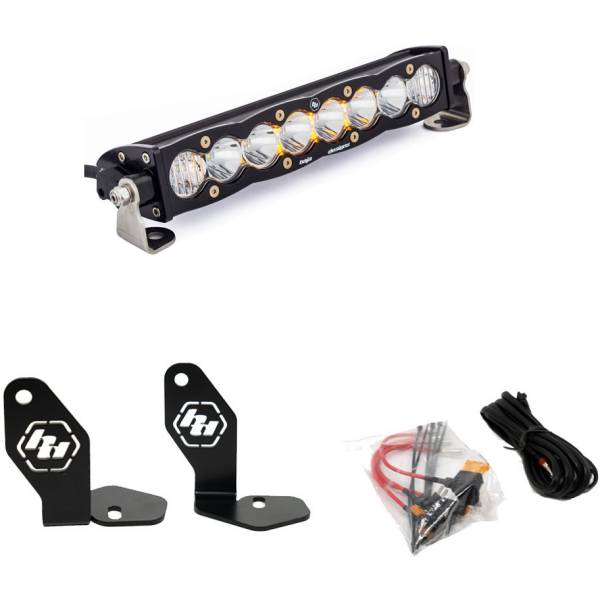 Pro-R S8 10インチ フードマウント キット クリアー 22年-23年 Polaris RZR