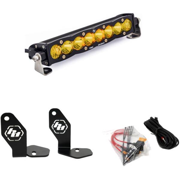 Pro-R S8 10インチ フードマウント キット アンバー 22年-23年 Polaris RZR