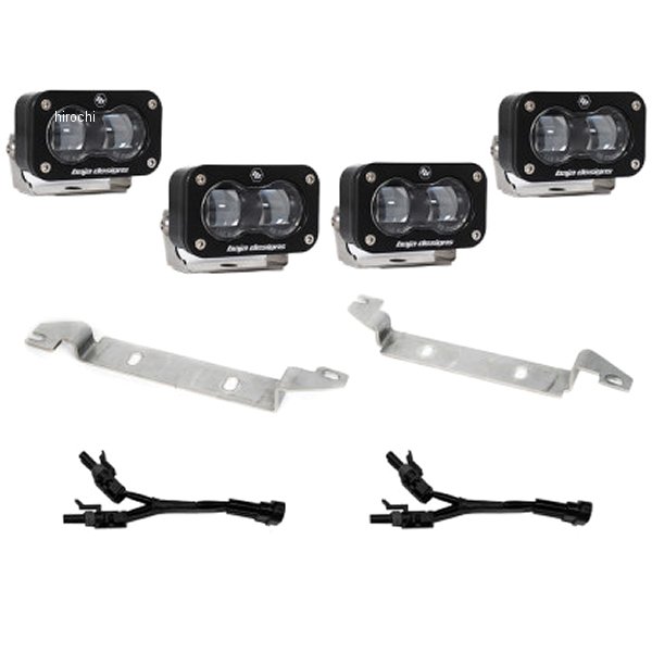 2022+ トヨタ タンドラ S2 SAE OEM Fog Light Replacement Kit - Clear