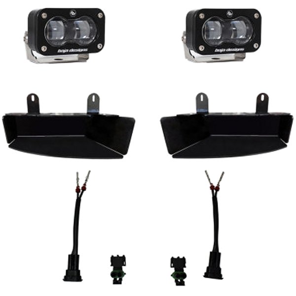 19-22 Dodge RAM 2500/3500 S2 SAE Fog Pocket Light Kit - Clear