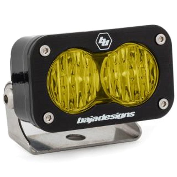 S2 Pro Wide Cornering Pattern LED Light - Amber