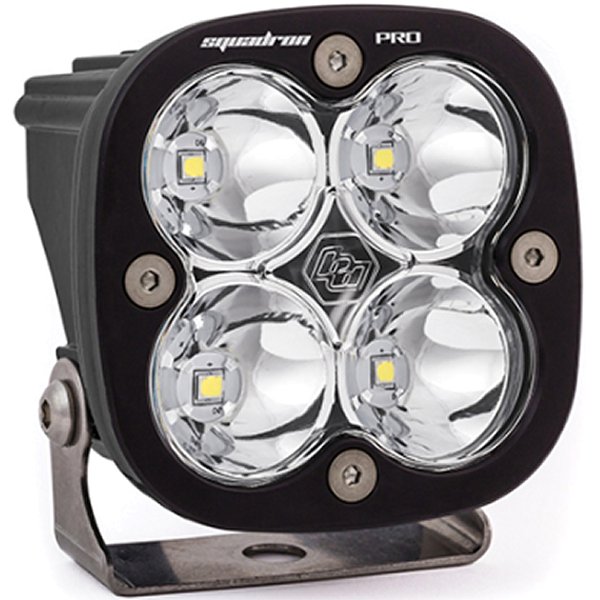 Squadron Pro Spot Pattern Black LED Light Pod - Clear