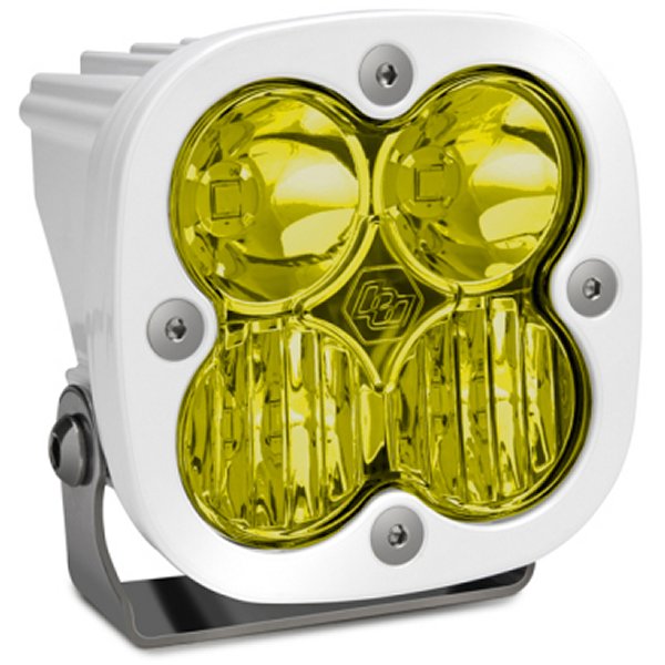 Squadron Pro Driving/Combo Pattern White LED Light Pod - Amber