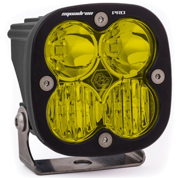 Squadron Pro Driving/Combo Pattern Black LED Light Pod - Amber