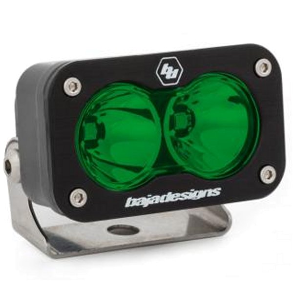 S2 Sport Spot Pattern LED Work Light - Green