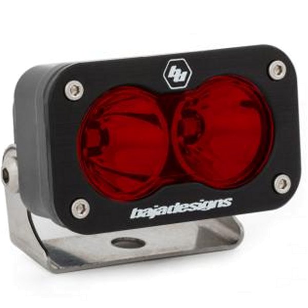 S2 Sport Spot Pattern LED Work Light  レッド