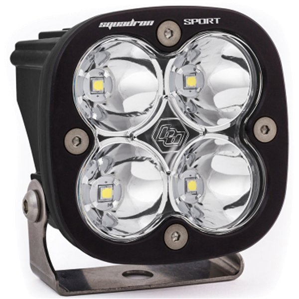 Squadron Sport Work/Scene Pattern Black LED Light Pod - Clear