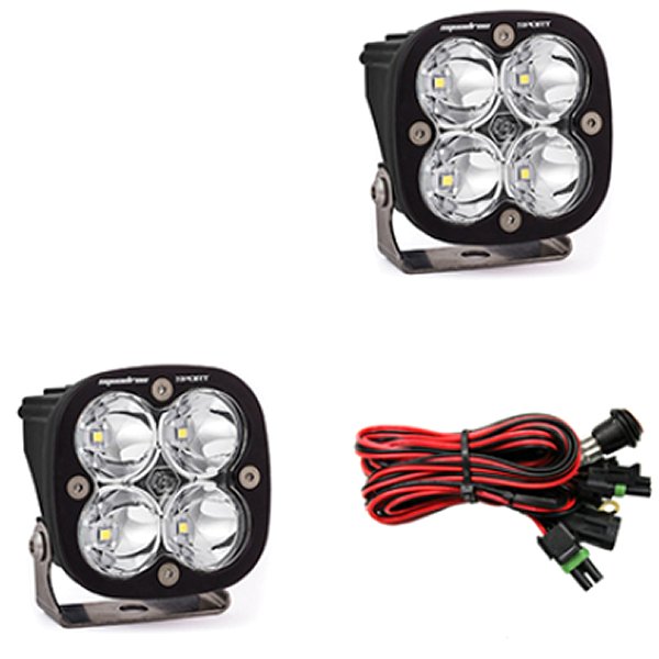 Squadron Sport Spot LED Light Pods - Clear