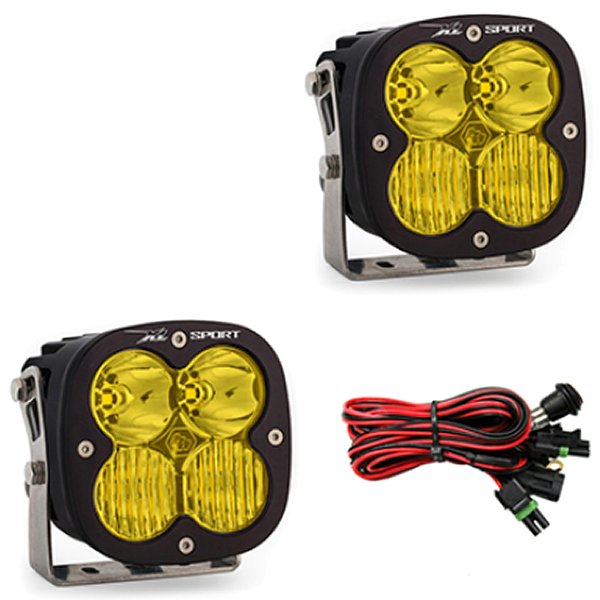 XL Sportシリーズ Driving Combo Pattern Pair LED Light Pods - Amber