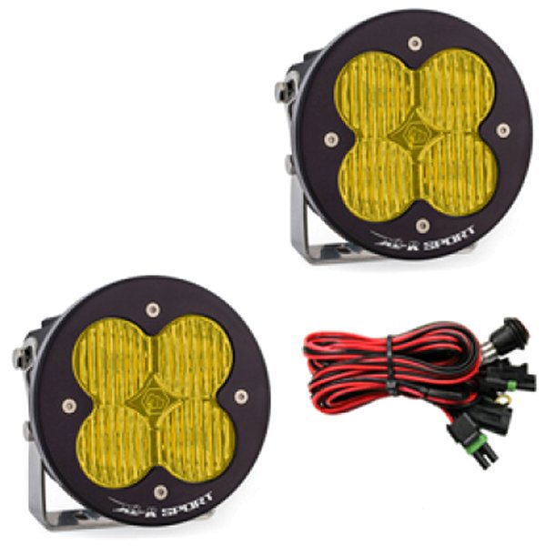 XL R Sportシリーズ Wide Cornering Pattern LED Light Pods - Amber