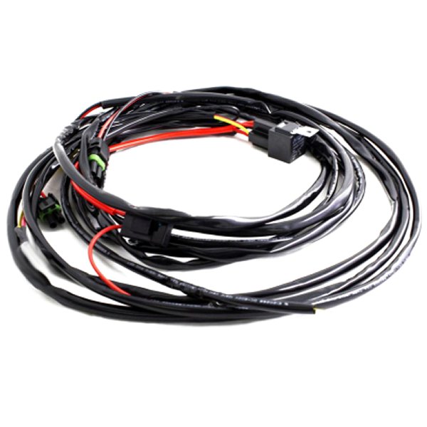 Pro/Sport 2 Pin 150 Watt Hi-Beam ハーネス (2 Light Max)