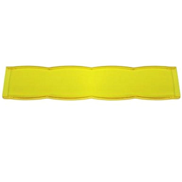 10in Rock Guard Light Bar Cover - Amber