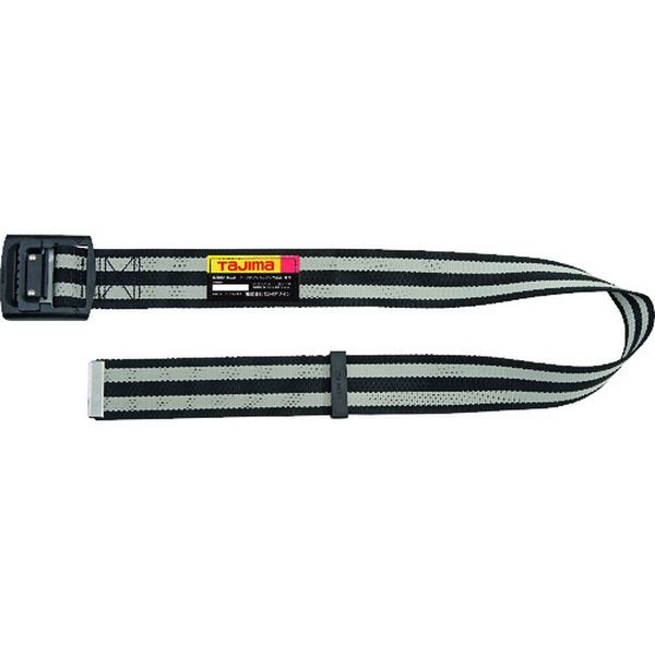 胴ベルト アルミワンフィンガーバックル S ボーダー白