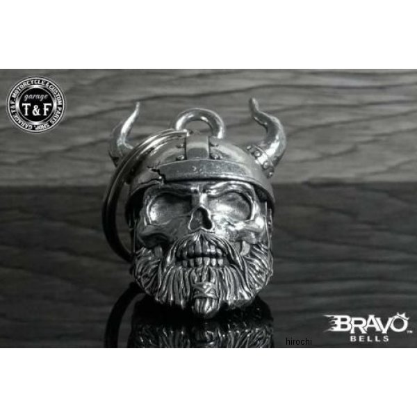 Bravo Bells(ブラボーベル) Viking Warrior Skull Bell(バイキング戦士スカルベル)