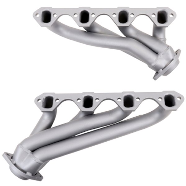 79-93 Mustang 351 Swap Shorty Unequal Length Exhaust Headers - 1-5/8 Titanium Ceramic